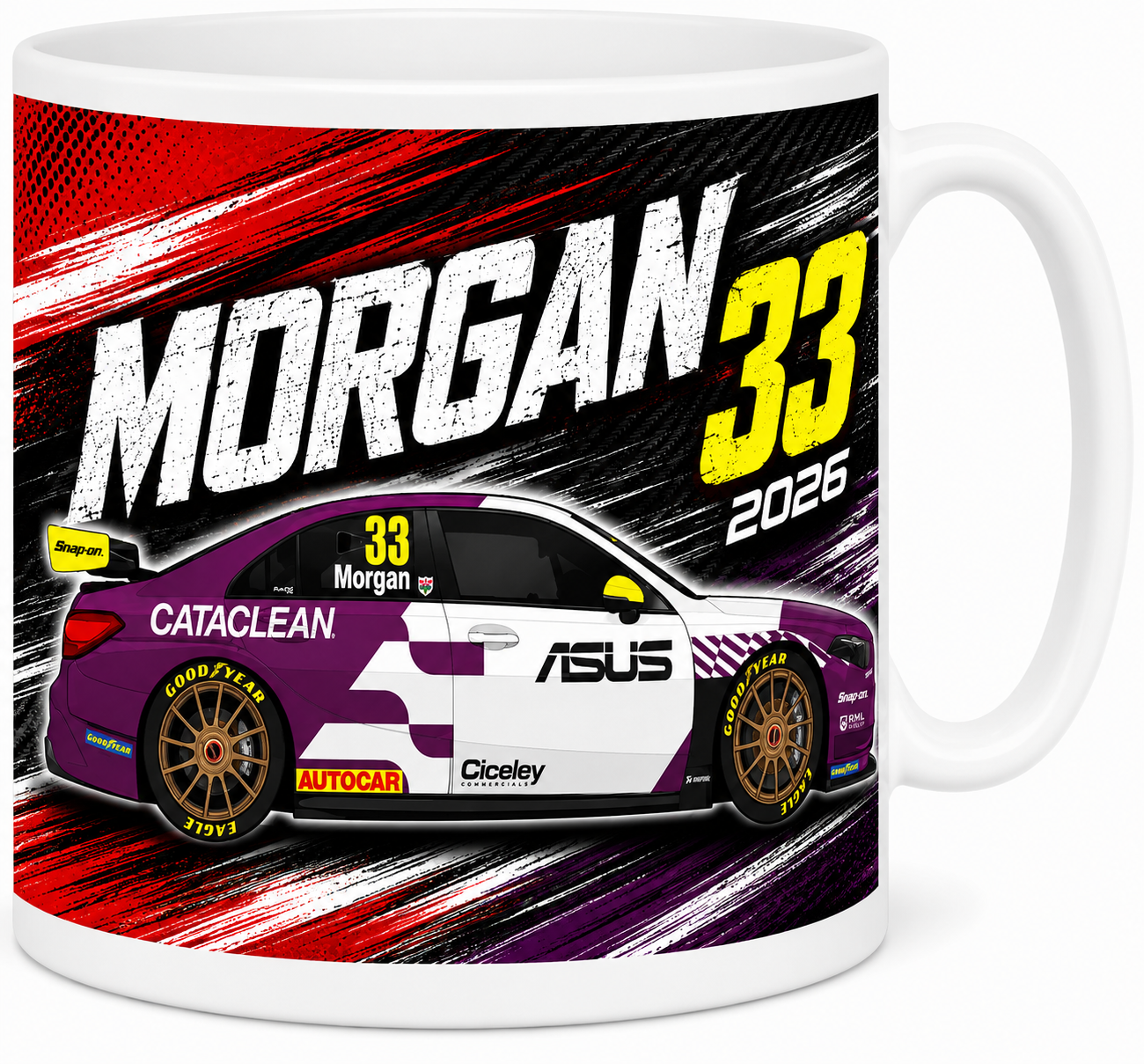 Adam Morgan #33 BTCC Mug 2026
