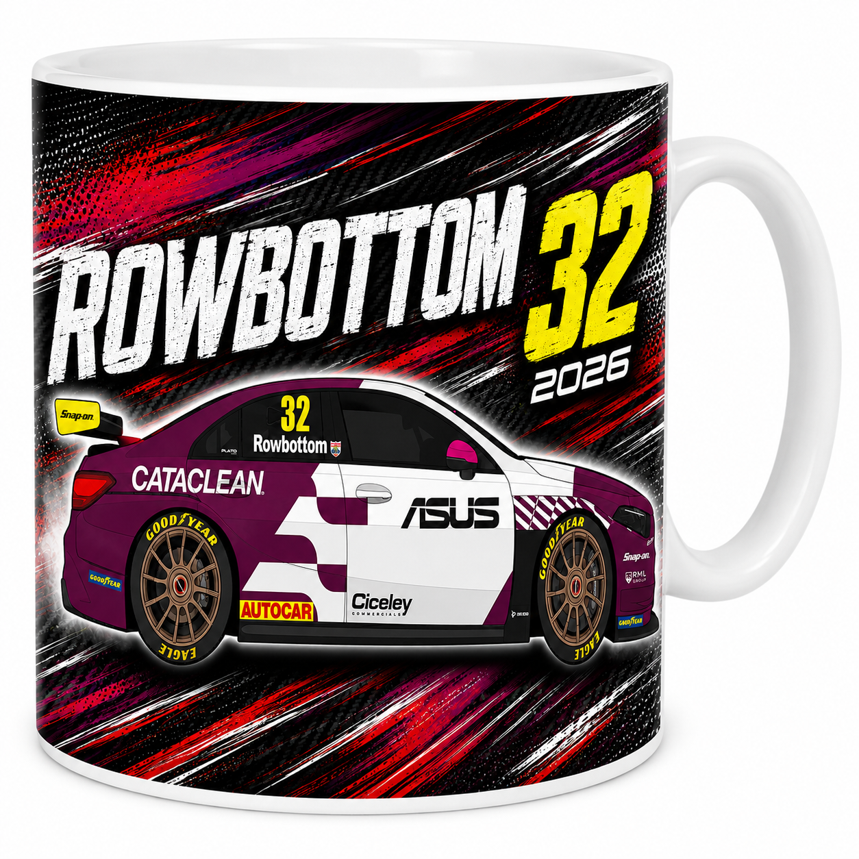 Daniel Rowbottom #32 BTCC Mug 2026
