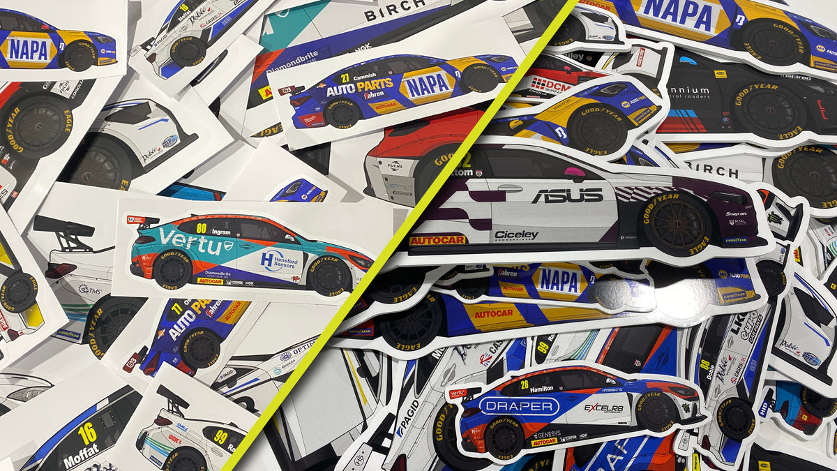 Motor Racing Prints | Premium Quality Motor Racing Prints & Stickers