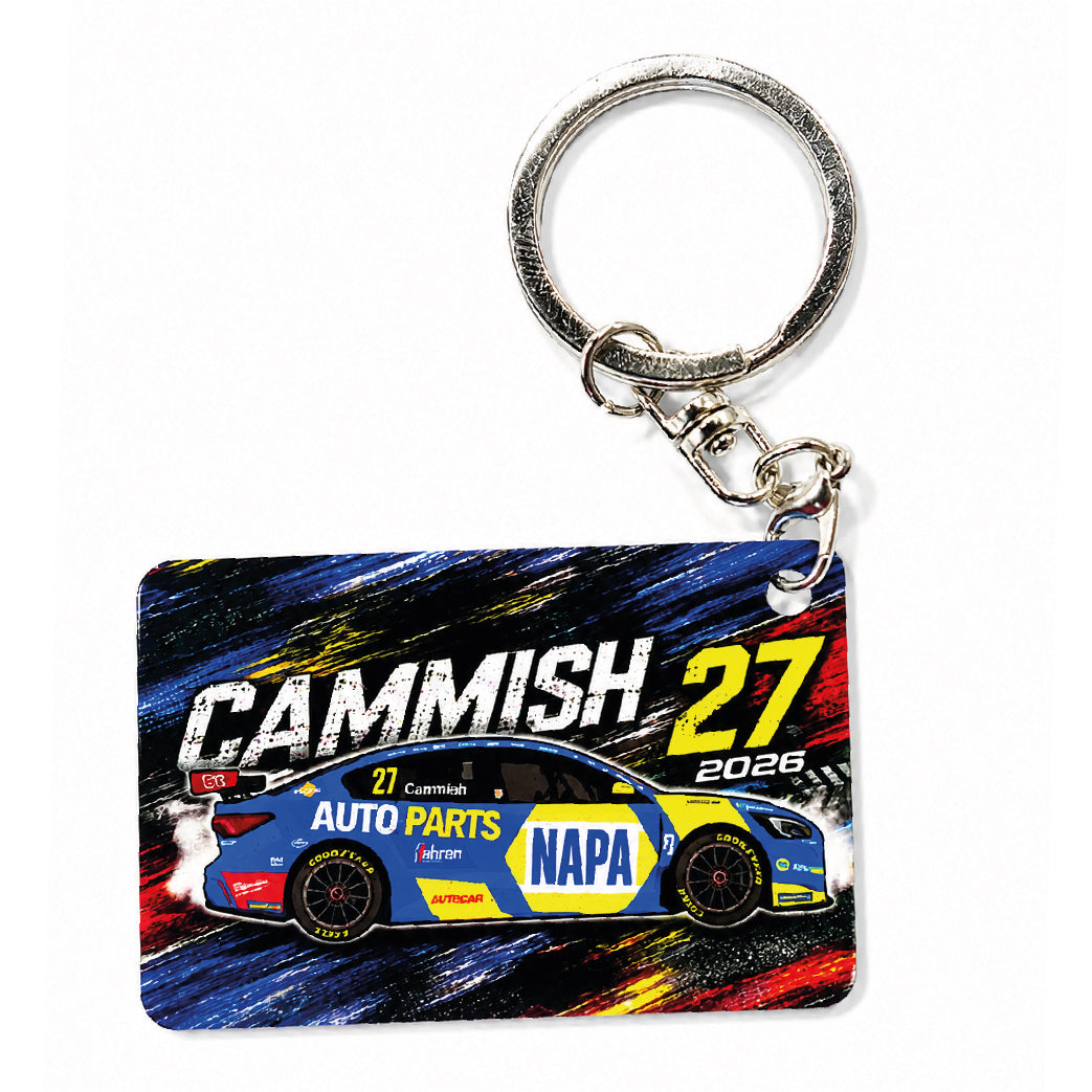 Dan Cammish - NAPA Racing - Ford Focus Titanium - 2026 - Keyring