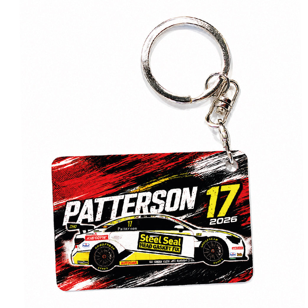 Dexter Patterson - Steel Seal - Audi A3 Saloon - 2026 - Keyring