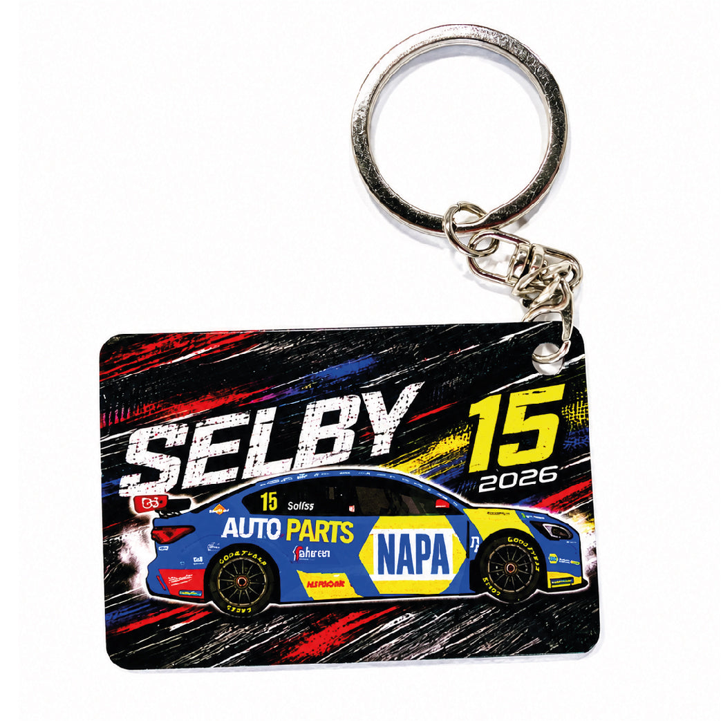 Lewis Selby - NAPA Racing - Ford Focus Titanium - 2026 - Keyring